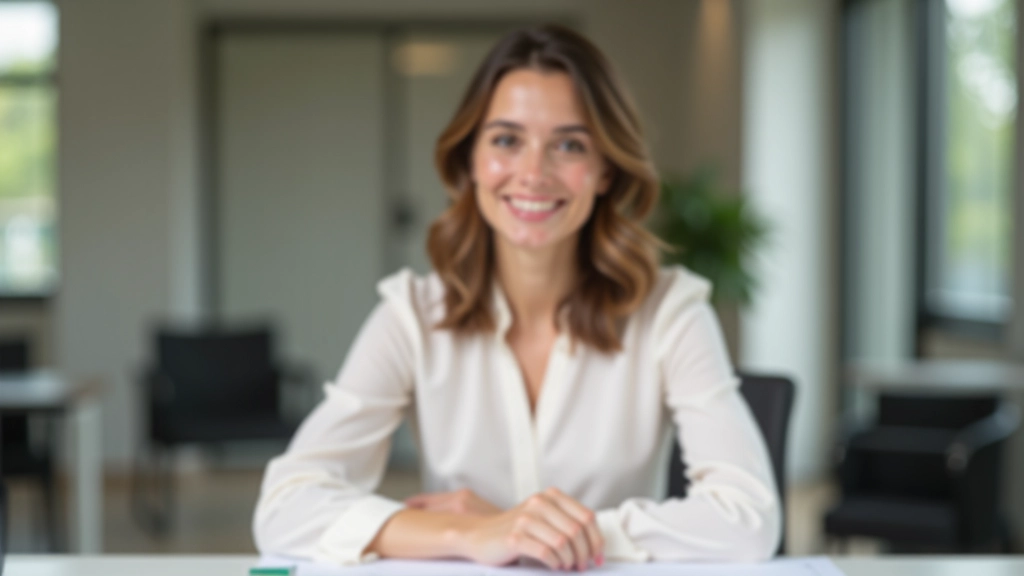 Mladá žena v kanceláři s notebookem a papíry o pojistném